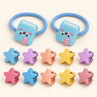 Colour Pop Mini Claw and Hair Tie Set Blue Book Stars