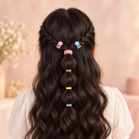 Bunny Case Hair Accessory Kit Pastel