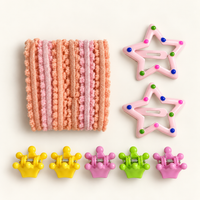 Everyday Mini Hair Essentials Set Pink Crowns