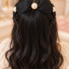 Pearl Accent Bow Headband