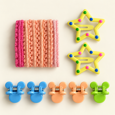 Everyday Mini Hair Essentials Set Yellow Mouse