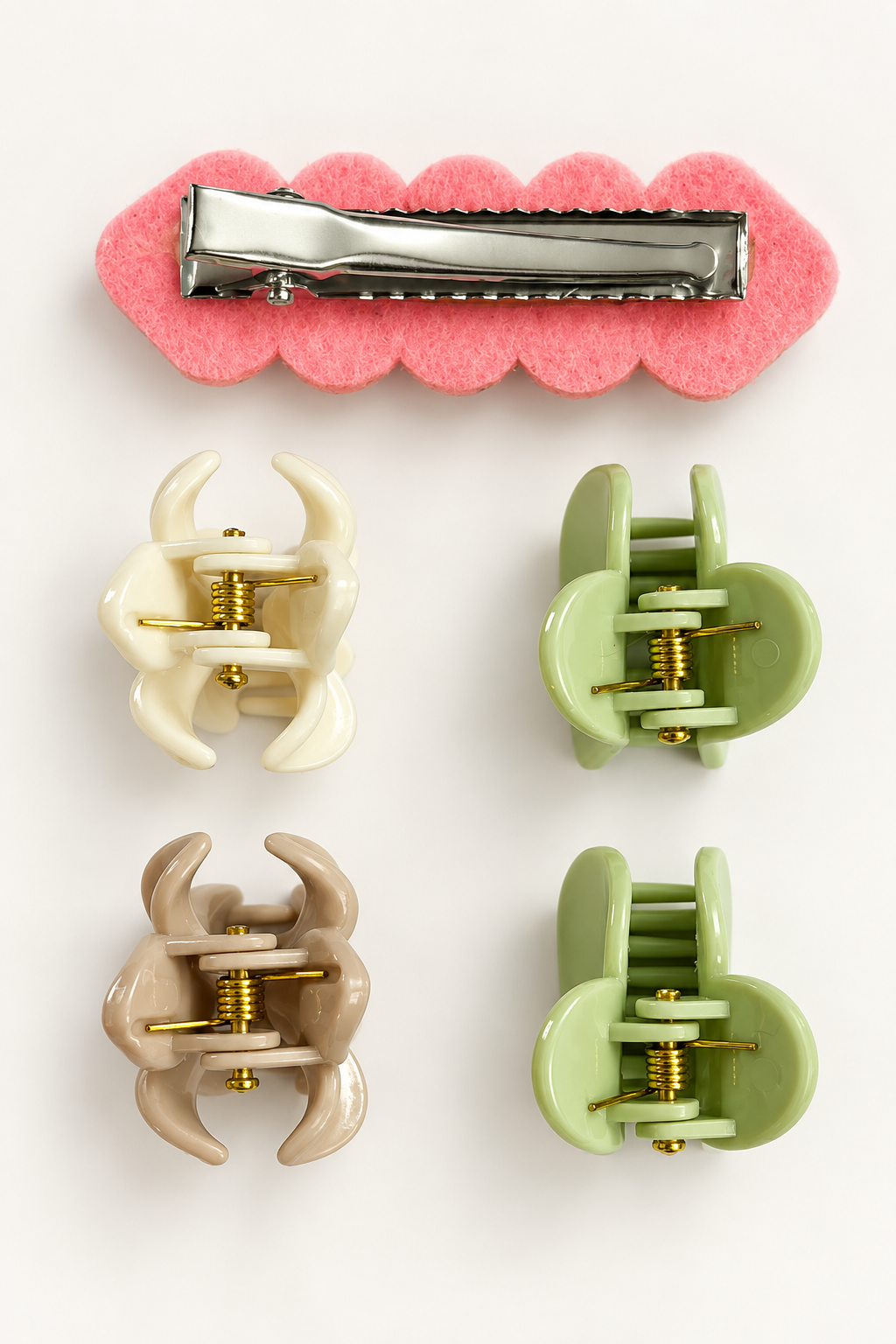 Pretty Mix Hair Accessory Set Pearl Bar