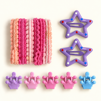 Everyday Mini Hair Essentials Set Purple Crowns