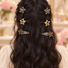 Star and Blossom Hair Clip Set