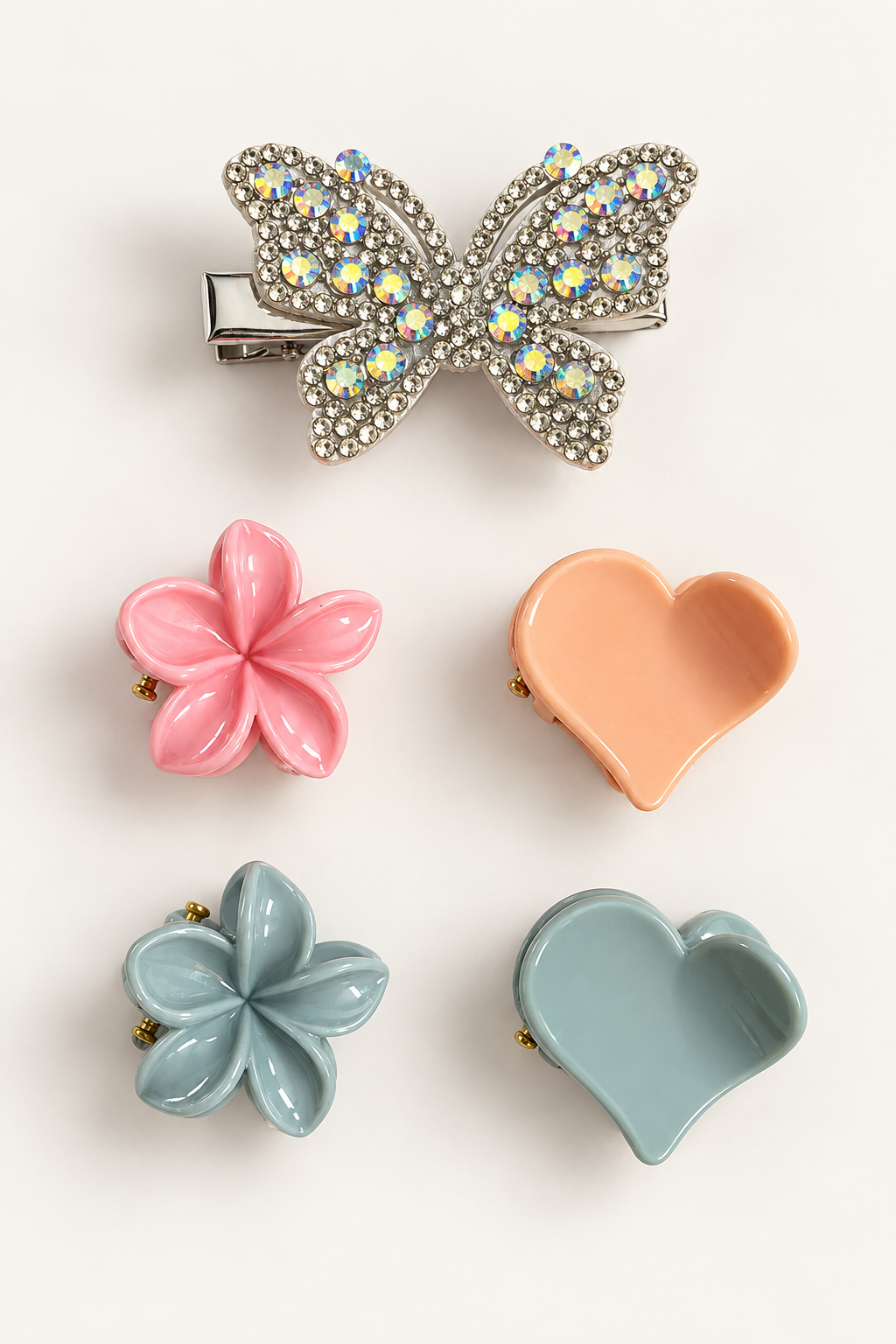 Pretty Mix Hair Accessory Set Butterfly