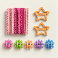 Everyday Mini Hair Essentials Set Orange Flowers