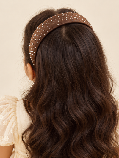 Sparkle Stud Wide Headband