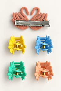 Pretty Mix Hair Accessory Set Swans