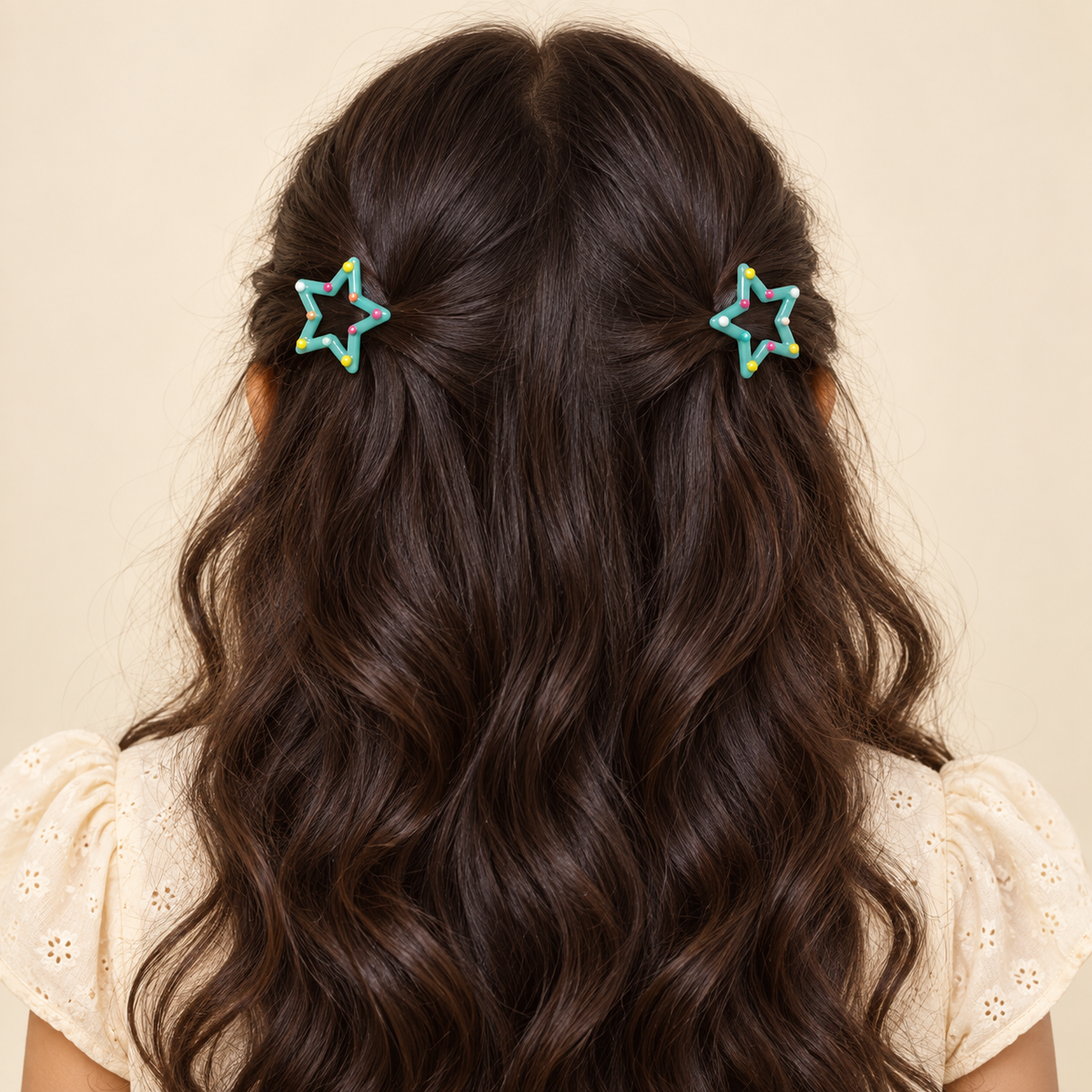 Everyday Mini Hair Essentials Set Teal Crowns