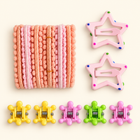 Everyday Mini Hair Essentials Set Pink Crowns