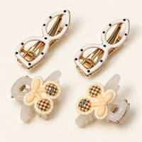 Sunglasses and Flower Hair Clips Ivory Cherry