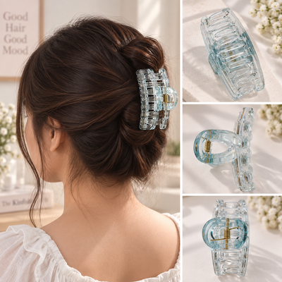 Clear Tint Hair Claw Clip