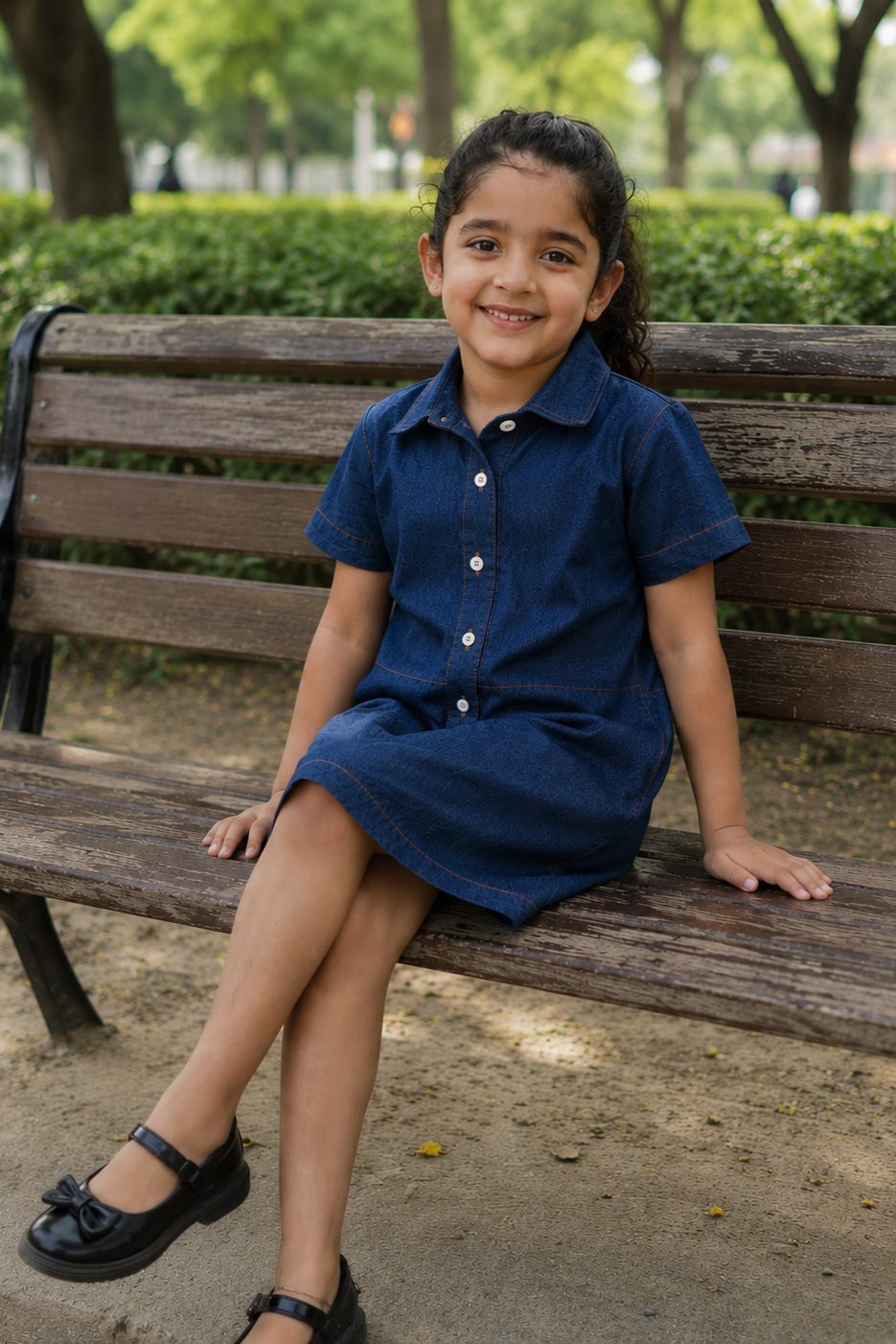 Denim Shirt Dress