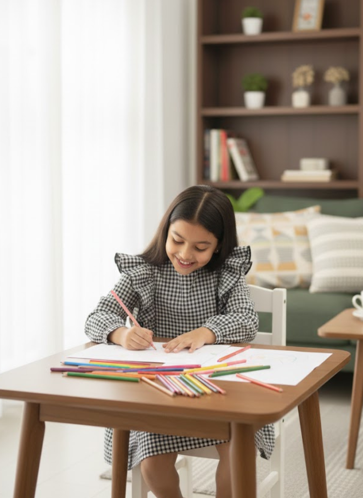 Classic Check Ruffle Dress