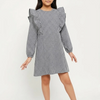 Classic Check Ruffle Dress