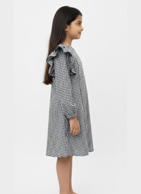 Classic Check Ruffle Dress