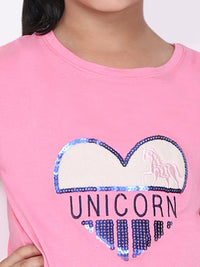 Pink Unicorn Night Suit