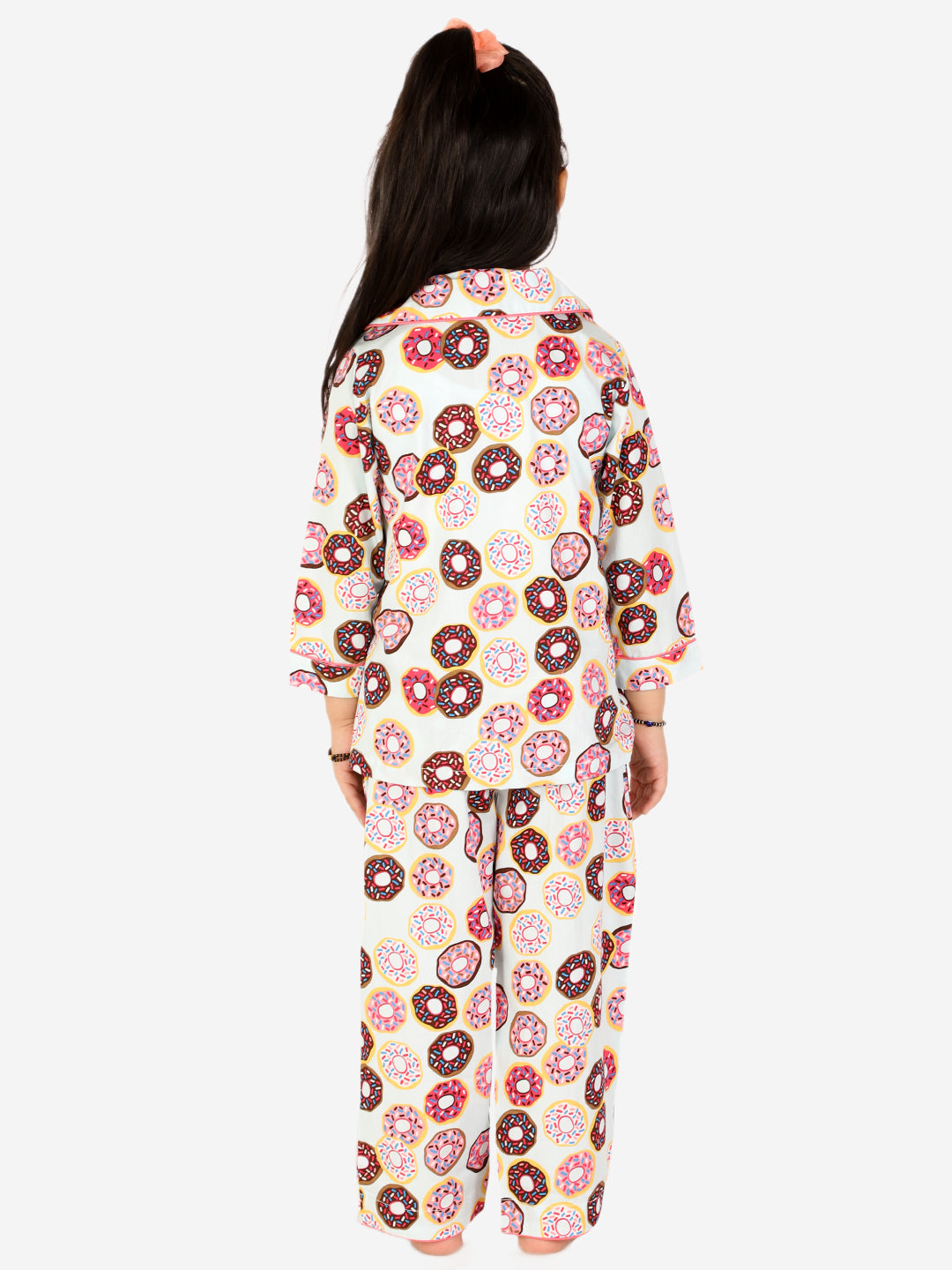 Donut Print Night Suit