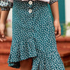Chelsea Green Floral Skirt